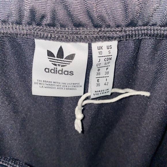 NWOT Adidas Carbon Adibreak 3 Stripe Maxi Skirt Deadstock Small - Picture 6 of 6